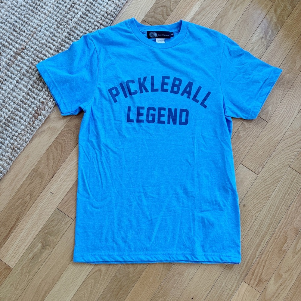 Jet by John Eshaya Blue Pickleball Legend T-Shirt Sz S